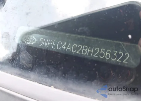 2011 Hyundai Sonata Se from USA, damaged, VIN 5NPEC4AC2BH256322